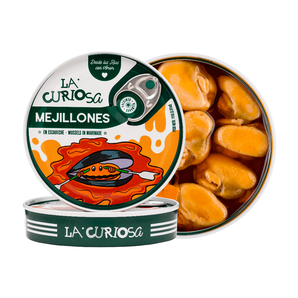 Mejillones en Escabeche 8/12 - La Curiosa