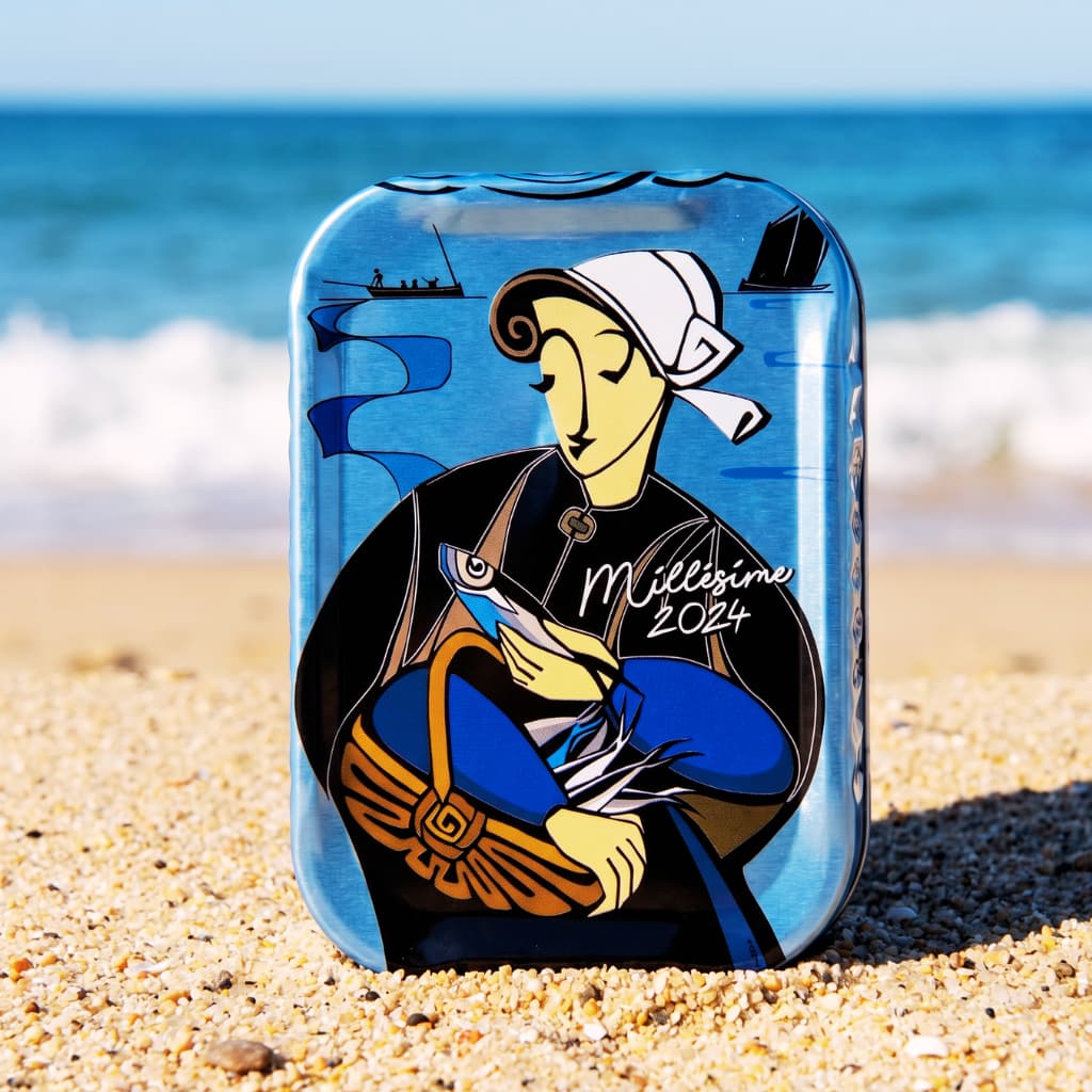 Jahrgangssardine 2024 Anh Gloux Sardinière La Pointe de Penmarch