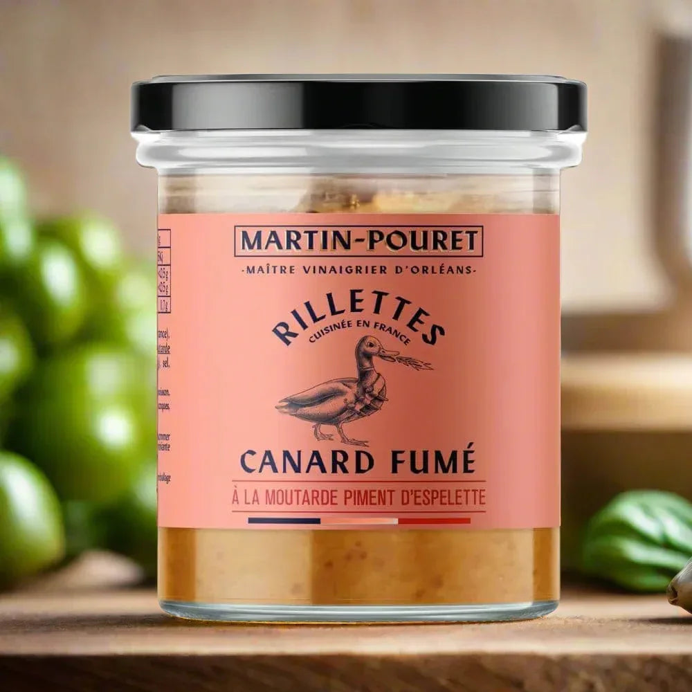 Geräucherte Enten-Rillettes mit Senf und Piment d'Espélette - Martin Pouret - Maître Philippe & Filles