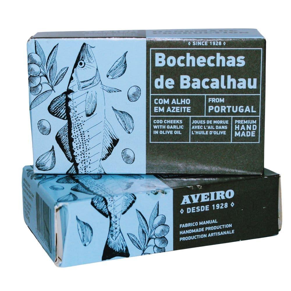 Kabeljau-Bäckchen in Olivenöl und Knoblauch - AveiroTuna - Maître Philippe & Filles