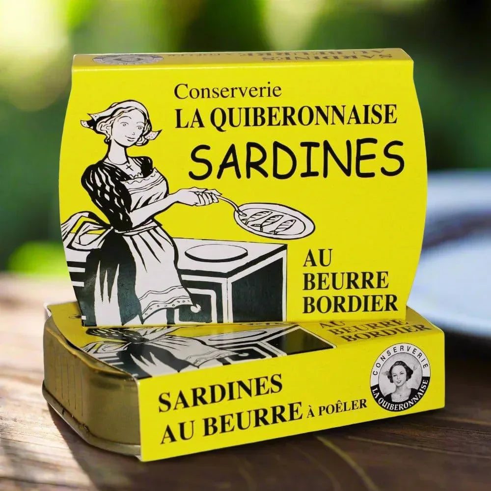 Sardinen mit Bordier Butter (zum warm essen) - Quiberonnaise - Maître Philippe & Filles