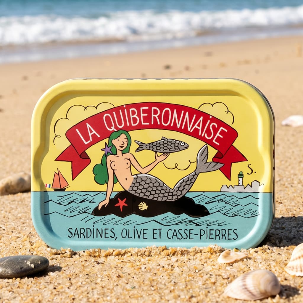 Sardinen mit Algen und Oliven "Casse-Pierres" Quiberonnaise