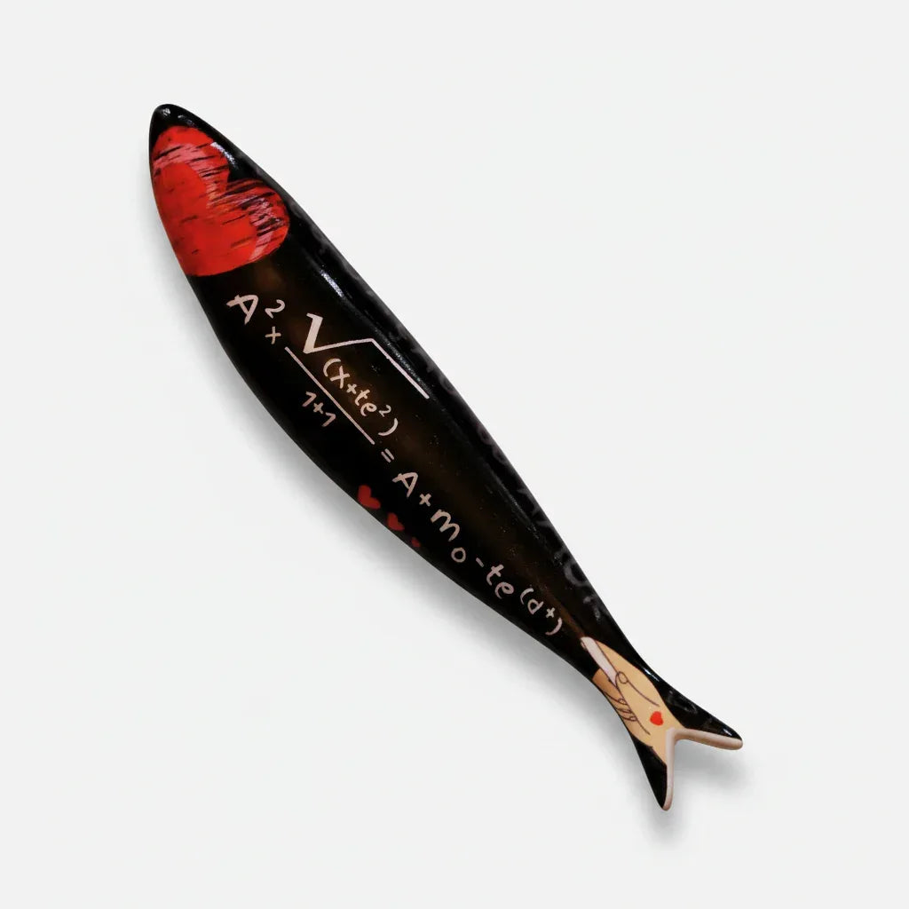 Sardinha de Lisboa - Die Gleichung der Liebe - von Bordallo Pinheiro - Bordallo Pinheiro - Maître Philippe & Filles