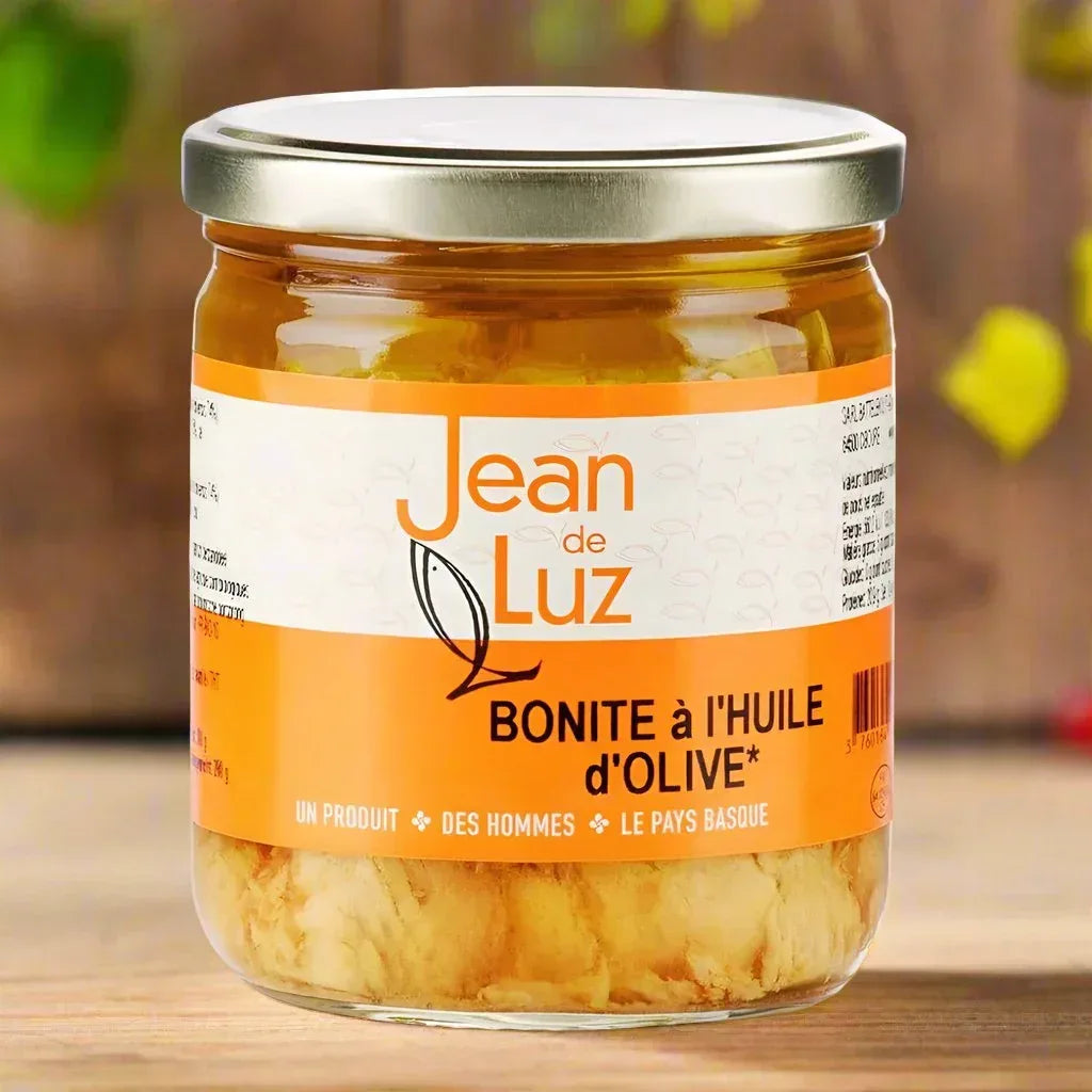 Filets vom Bonito Thunfisch in Olivenöl aus dem Baskenland 380g Jean de Luz