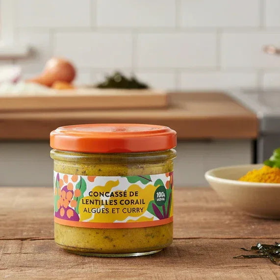 Brotaufstrich rote Linsen, Algen und Curry - Belle Iloise - Maître Philippe & Filles