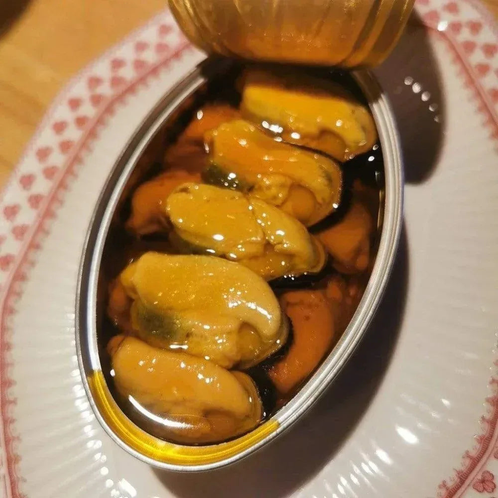 Miesmuscheln aus Galizien mit Knoblauch und Chili Ramon Pena