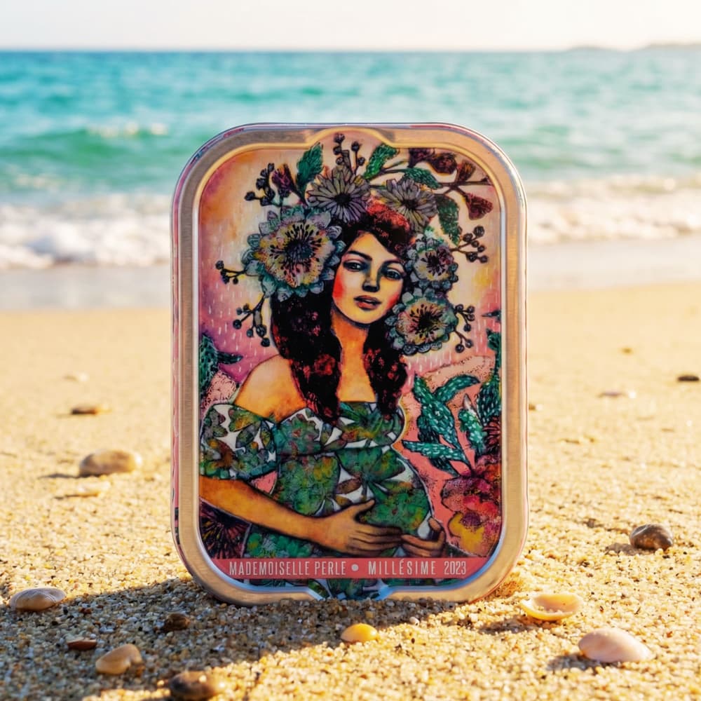 Jahrgangssardinen 2023 in Olivenöl (Mademoiselle Perle) Perle des Dieux