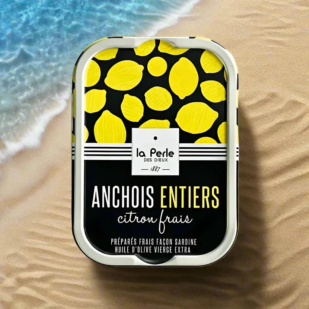 Ganze Sardellen mit frischer Zitrone - Perle des Dieux - Maître Philippe & Filles