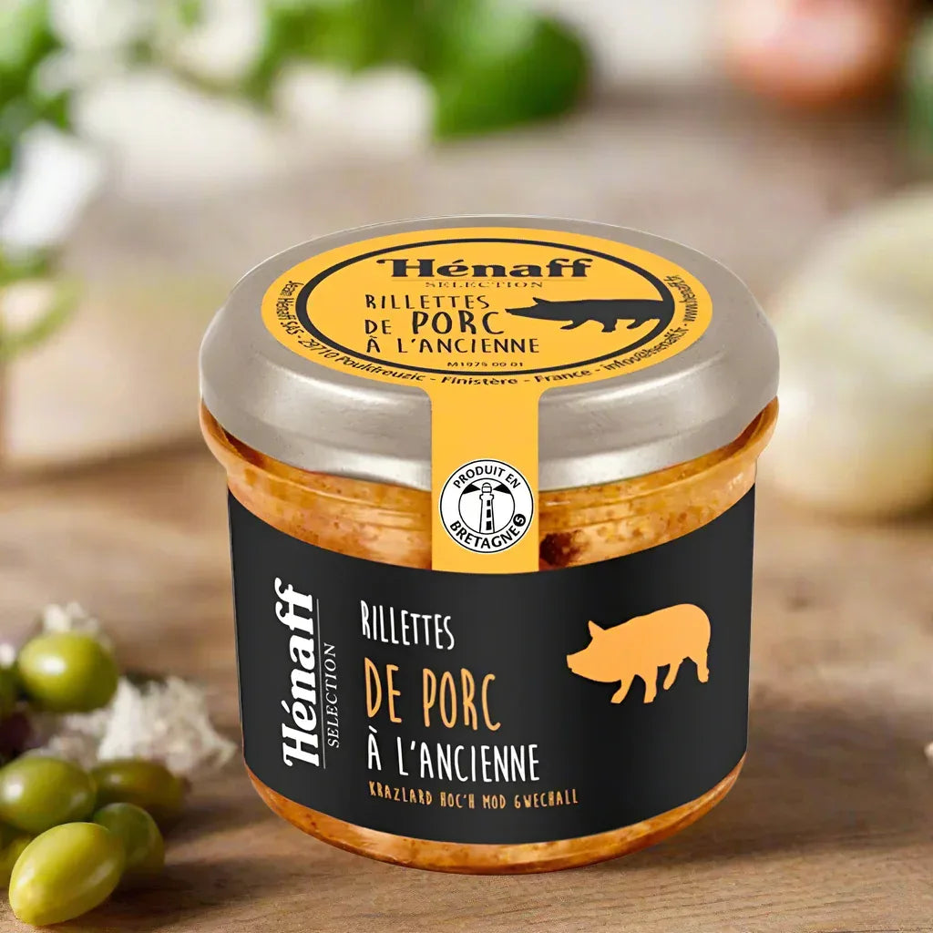 Schweinefleisch-Rillettes nach alter Art 90g - Henaff - Maître Philippe & Filles