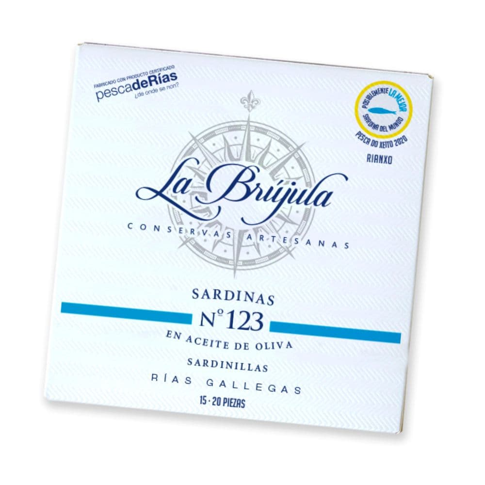 Sardinas do Xeito N°123 in Olivenöl Conservas La Brujala