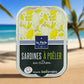 Sardinen zum Braten in Beillevaire Fassbutter mit Zitrone - Perle des Dieux - Maître Philippe & Filles