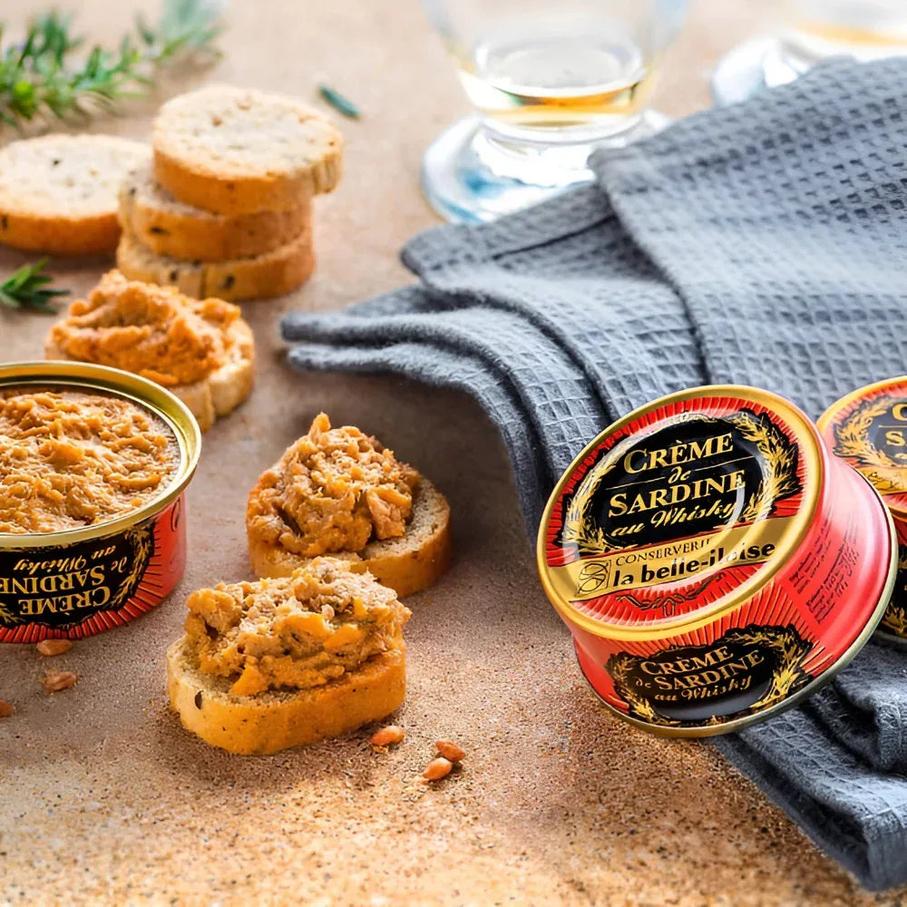 Sardinencreme mit Whisky - Belle Iloise - Maître Philippe & Filles