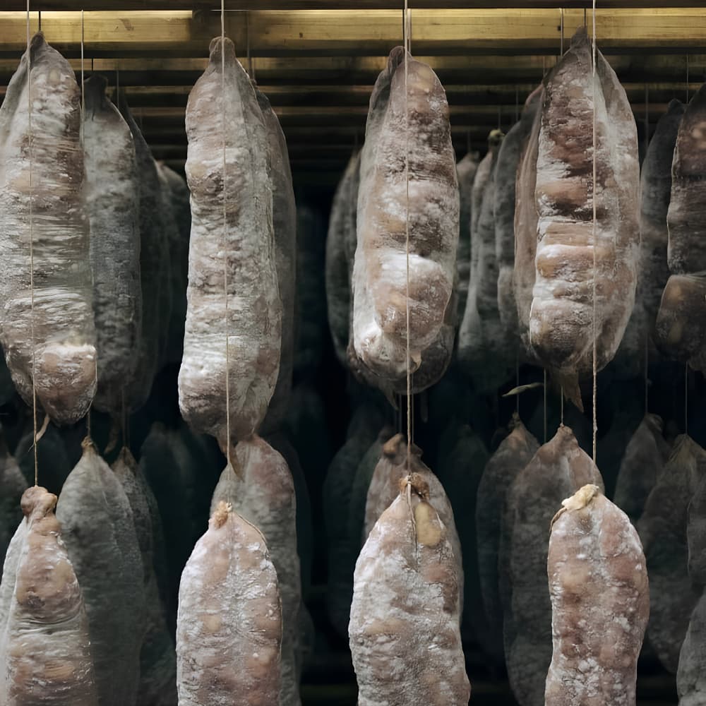 Klassische Saucisson sec der Maison Duculty (ca. 300g)
