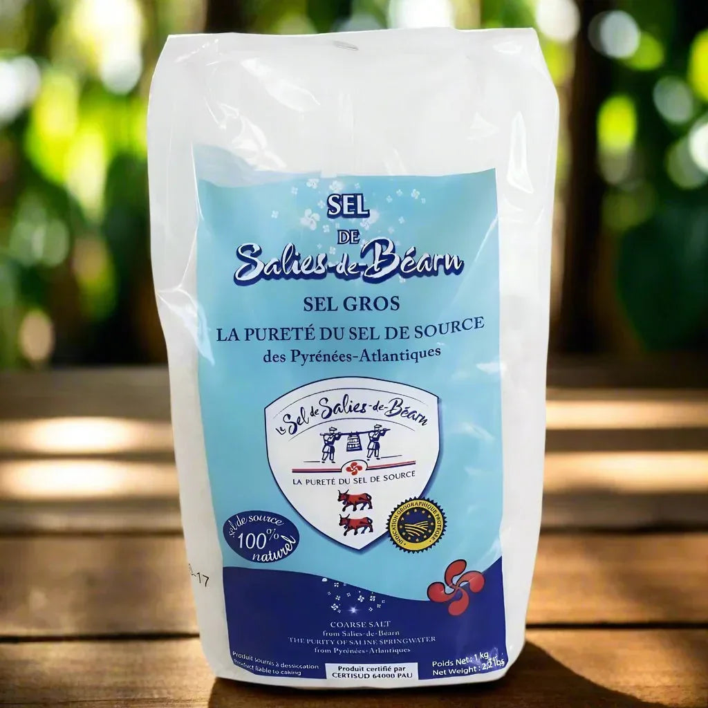 Grobes Salz aus Salies-de-Béarn 1 Kg - Salines de Salies-de-Béarn - Maître Philippe & Filles