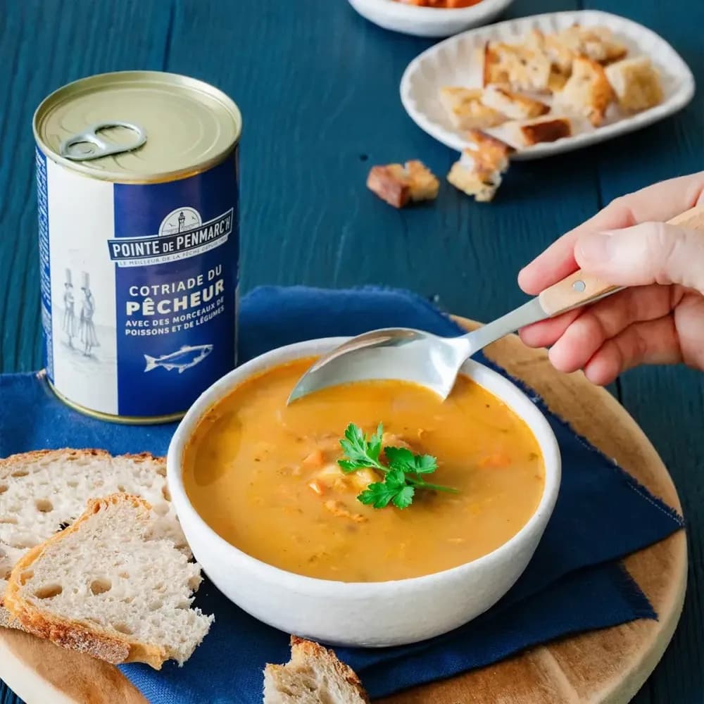 Cotriade du pêcheur – Traditionelles bretonisches Fischgericht La Pointe de Penmarch