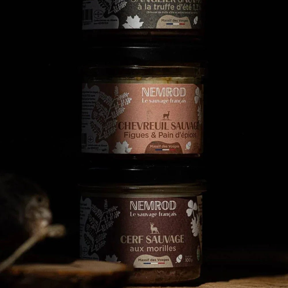 Terrine von wildem Reh mit Feigen und Lebkuchen - Wild - 100g - Nemrod - Maître Philippe & Filles