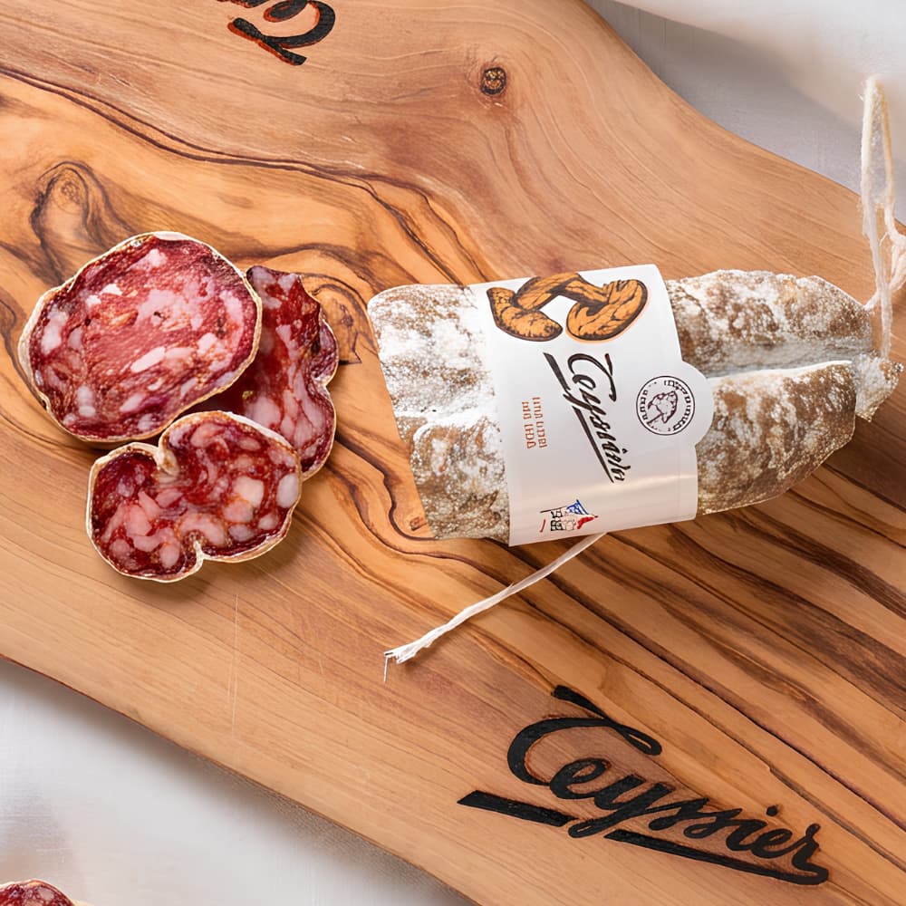 Saucisson d'Ardèche mit Steinpilzen 200-250g
