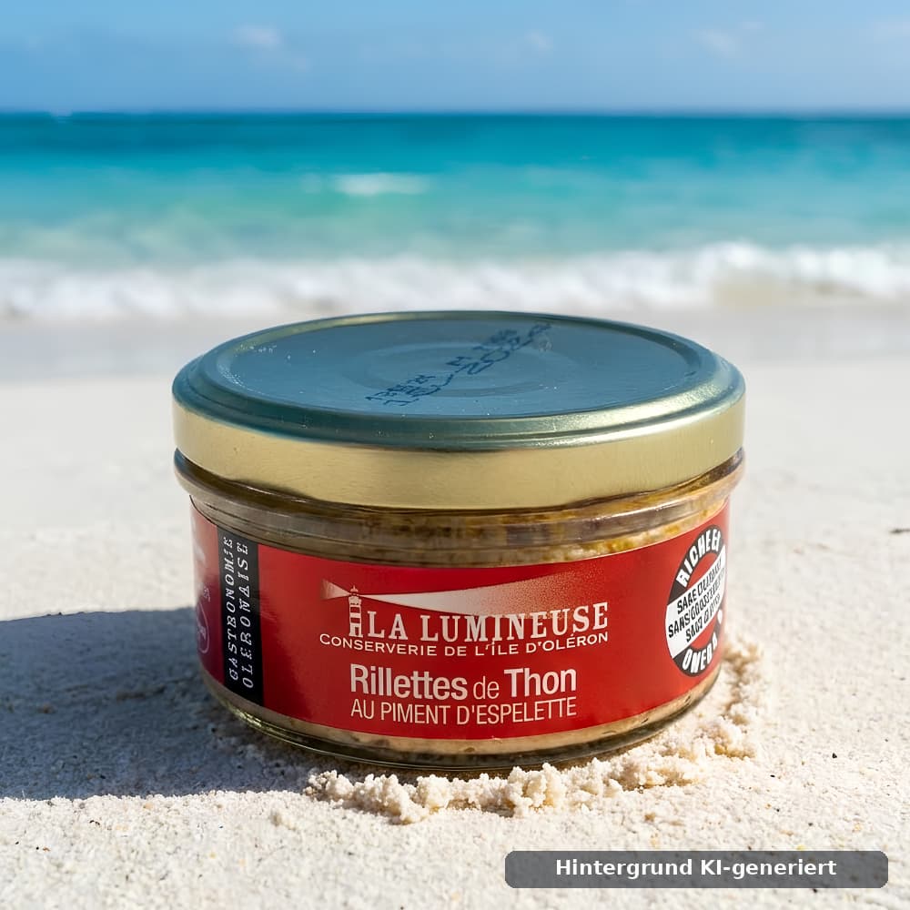Thunfisch-Rillettes mit Piment d'Espelette 120g La Lumineuse La Lumineuse