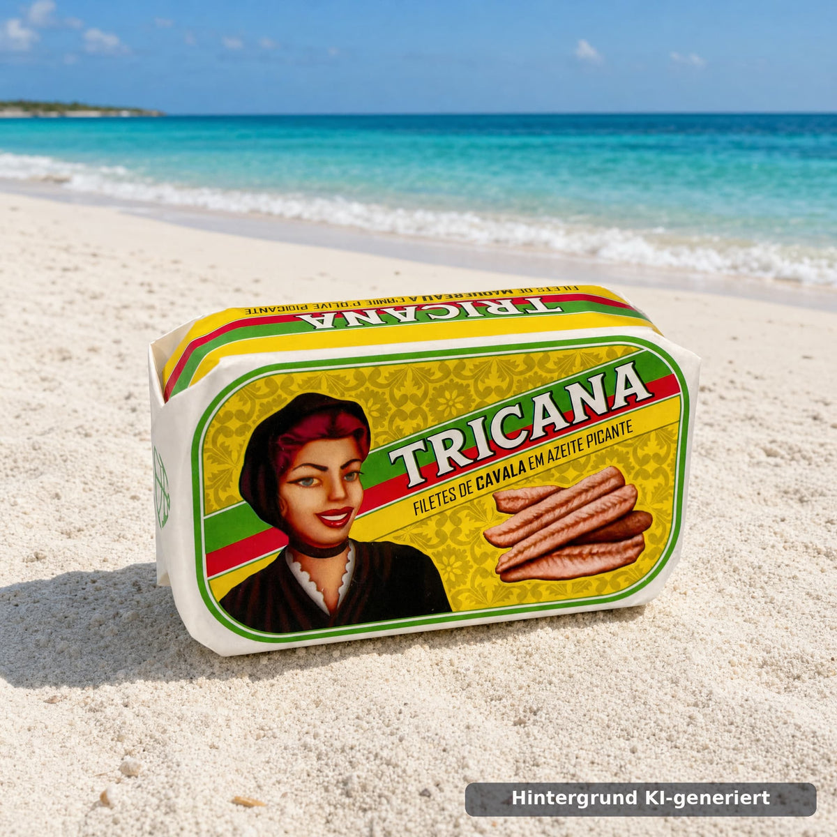 Filetes de Cavala Picante – Makrelenfilets scharf 120g Tricana