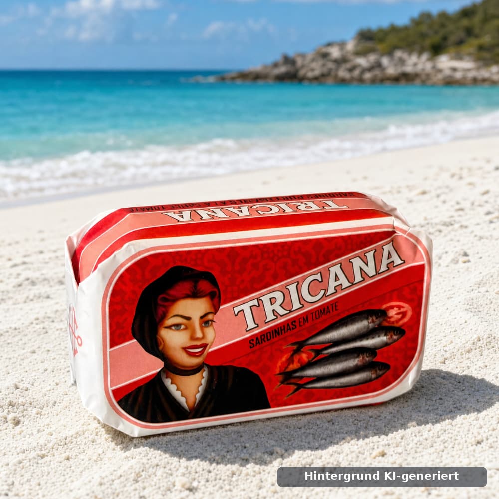 Sardinhas em Tomate – Sardinen in Tomate 120g Tricana