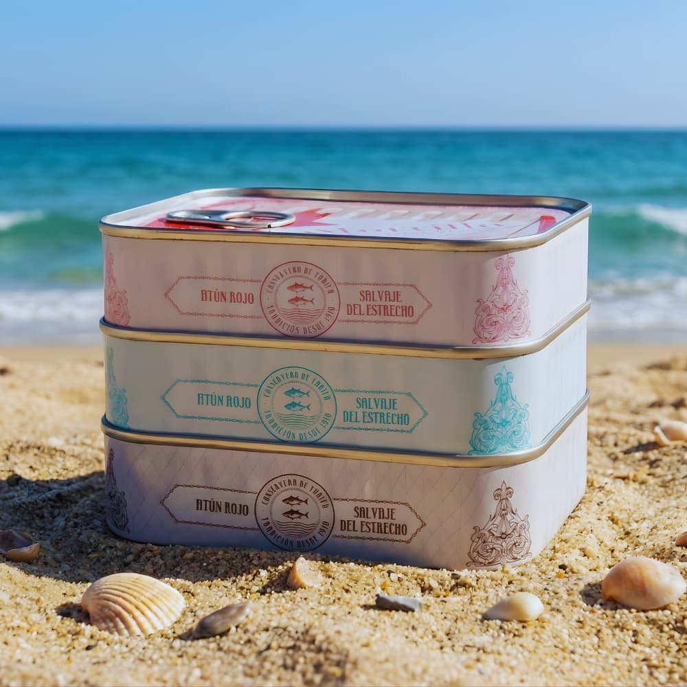 Premium Tasting-Bundle: Wilder Roter Thunfisch aus Tarifa (Trio-Set) Conservera de Tarifa