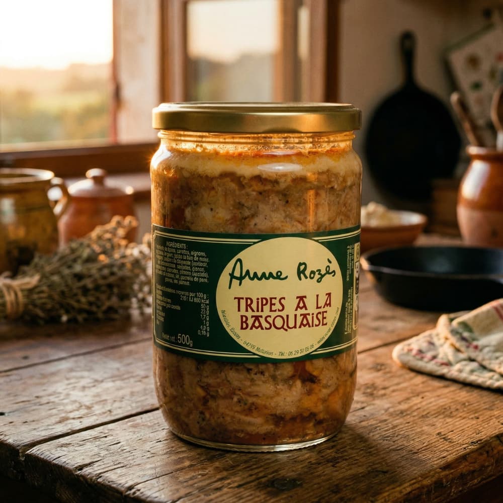 Kutteln auf baskische Art (Tripes à la Basquaise) - 600g Anne Rozes