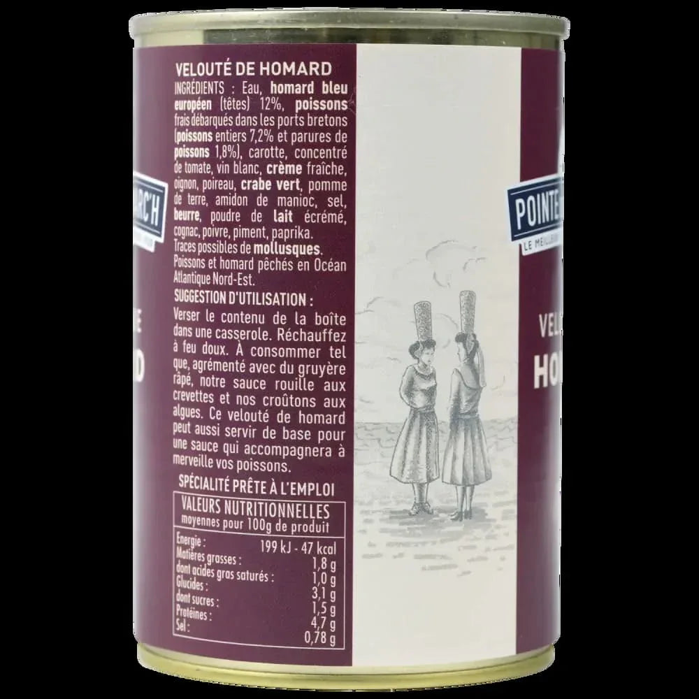 Velouté de homard – Hummerbisque von der bretonischen Küste La Pointe de Penmarch