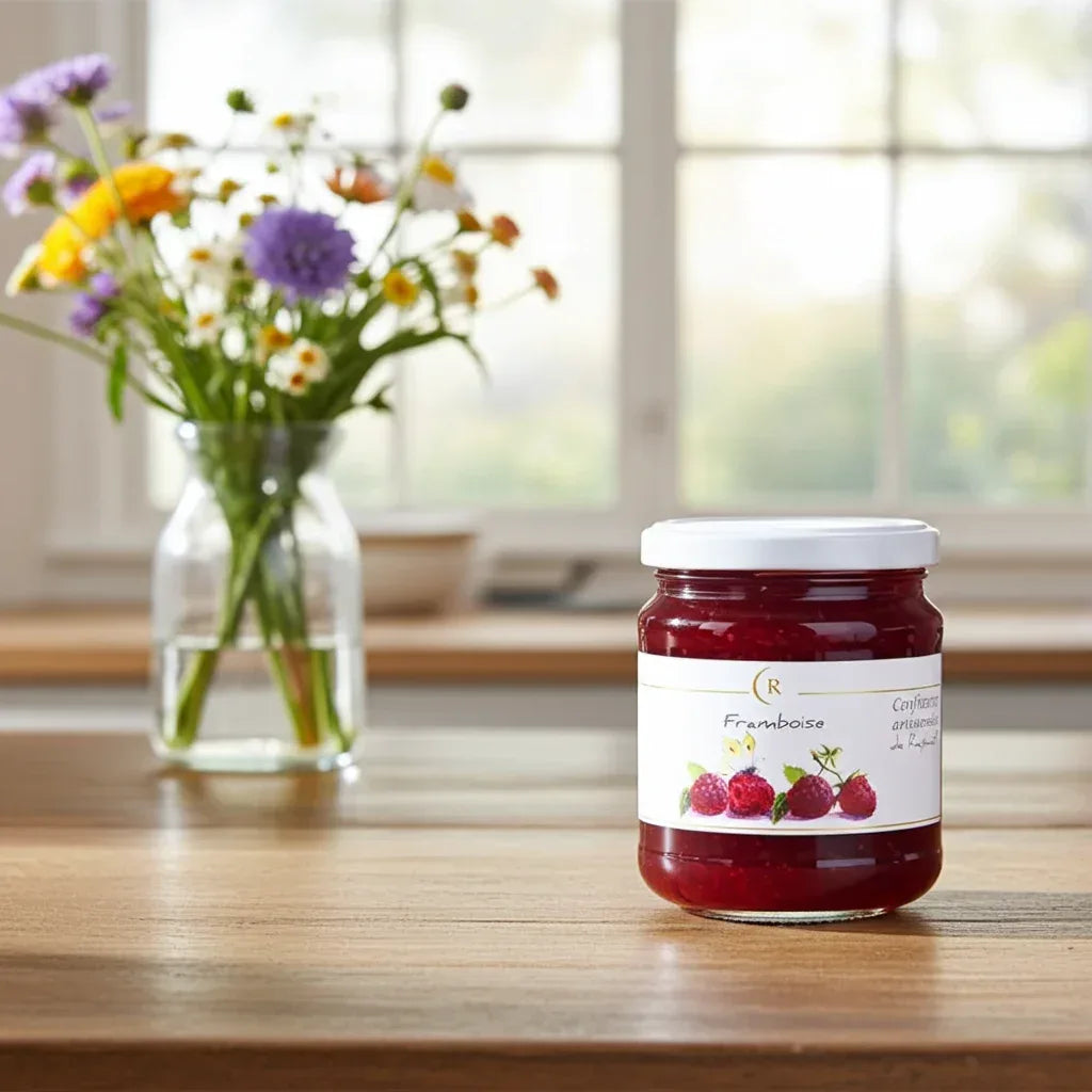 Himbeer-Konfitüre 250g - Confitures de Raphaël - Maître Philippe & Filles