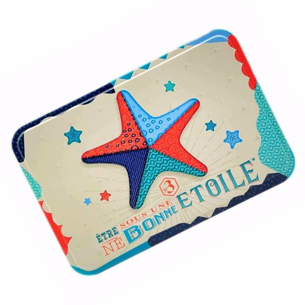 Bretonische Galettes und Palets "pur beurre" - Metalldosen 350g "La Mer" - Atelier D - Maître Philippe & Filles