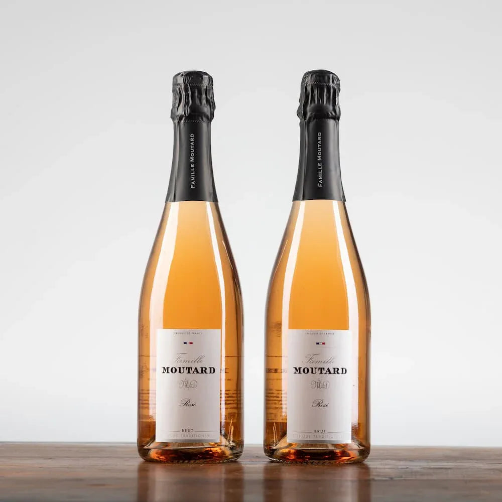 Brut Rosé 100% Pinot Noir Méthode Traditionnelle Famille Moutard Moutard Diligent