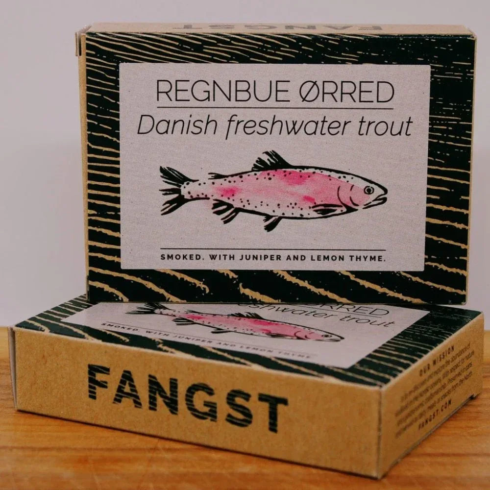 Dänische Forelle, geräuchert und mit Wacholder und Zitronenthymian - Fangst Nordic - Maître Philippe & Filles