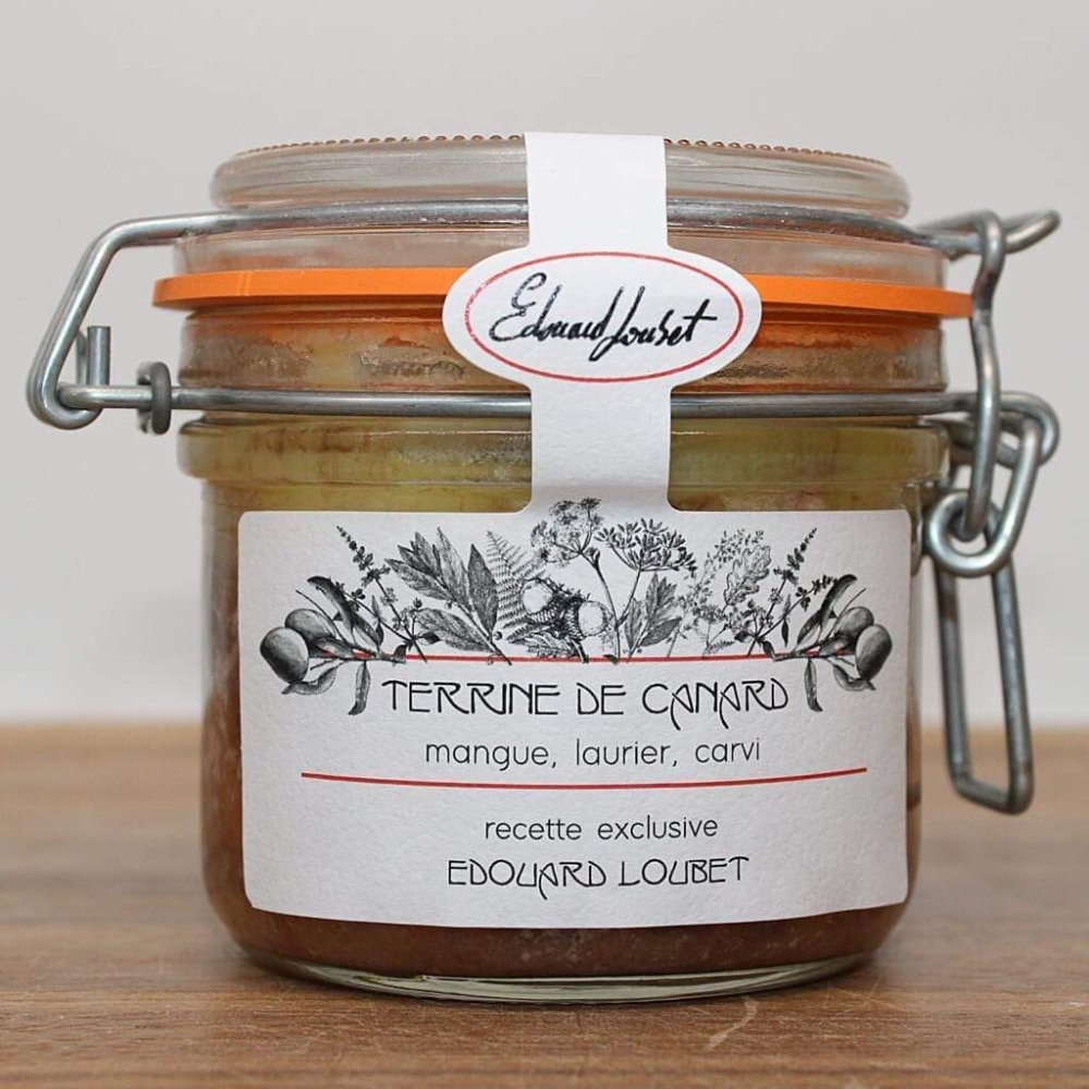 Enten-Terrine mit Mango, Lorbeer und Wiesen-Kümmel - Maison Telme