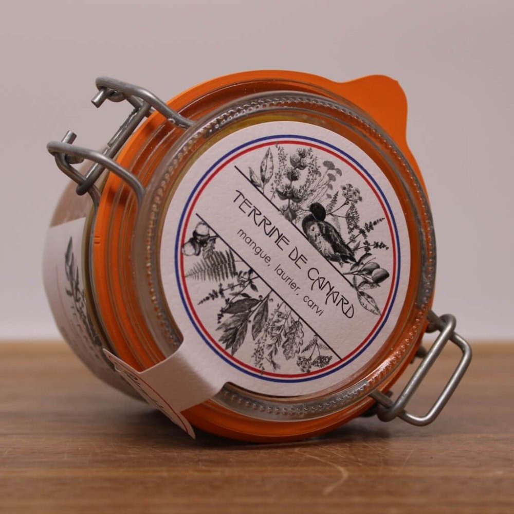 Enten-Terrine mit Mango, Lorbeer und Wiesen-Kümmel - Maison Telme