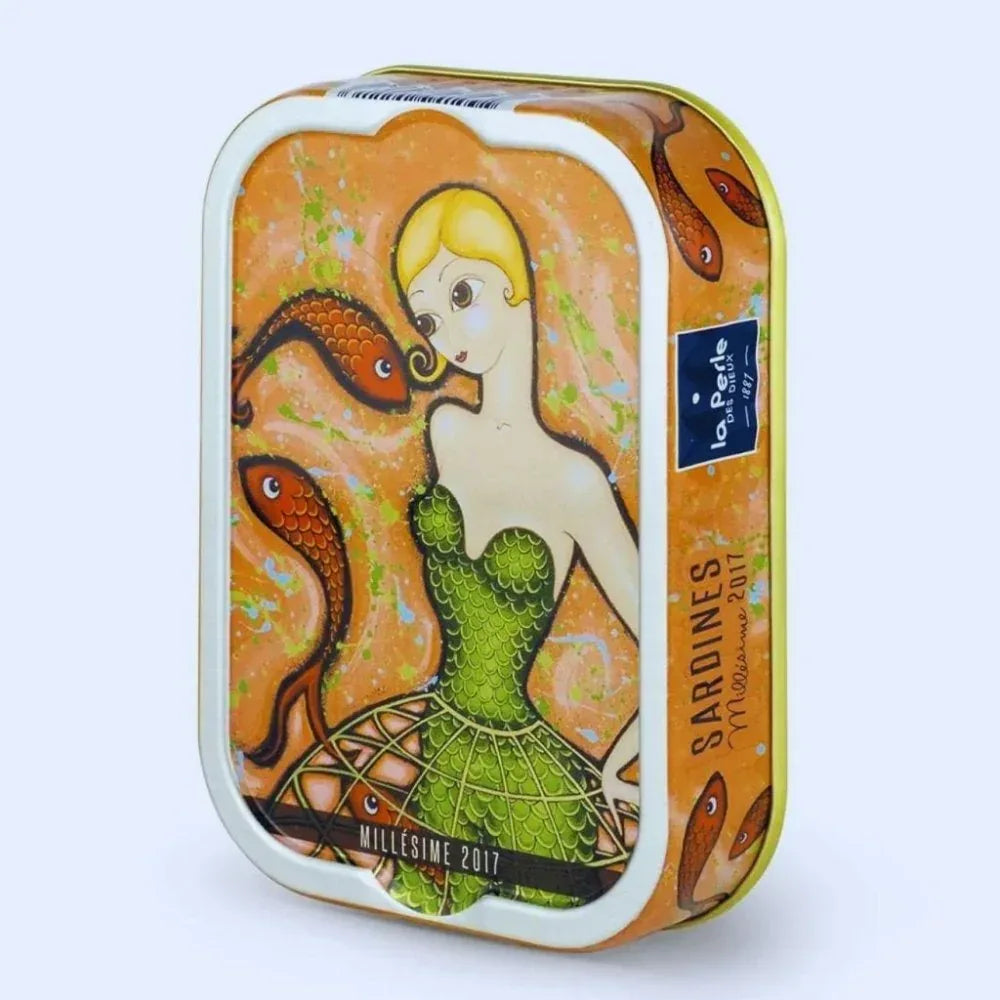 Jahrgangssardinen 2017 in Olivenöl (Lulu) - Perle des Dieux - Maître Philippe & Filles