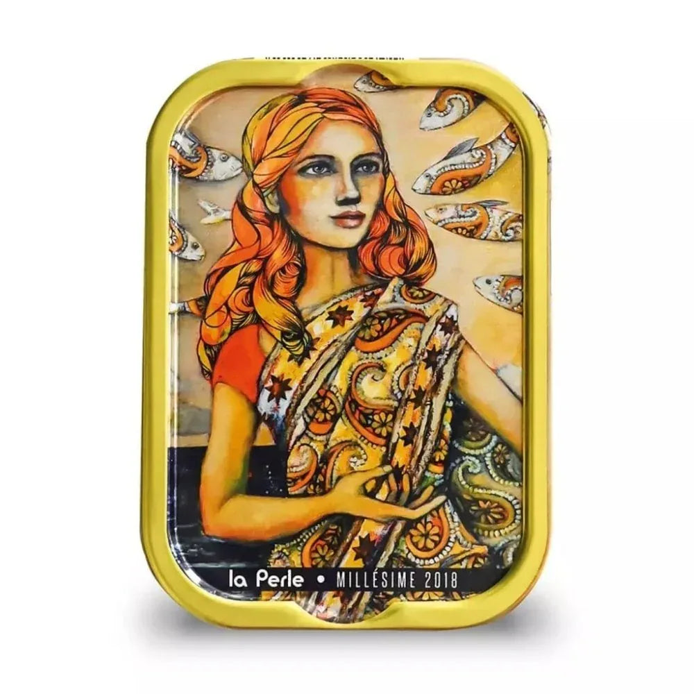 Jahrgangssardinen 2018 in Olivenöl (Mademoiselle Perle) - Perle des Dieux - Maître Philippe & Filles