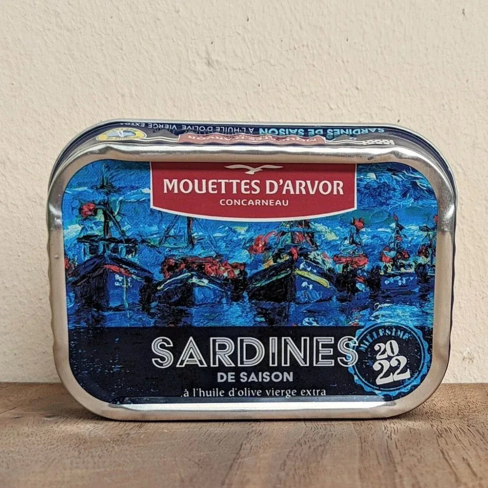 Jahrgangssardinen Saison 2022 - Mouettes Arvor - Maître Philippe & Filles