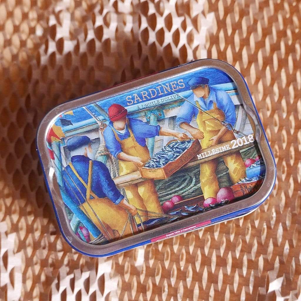 Jahrgangssardinen "Ville bleue" 2018 -  Mouettes d'Arvor  - Maître Philippe & Filles