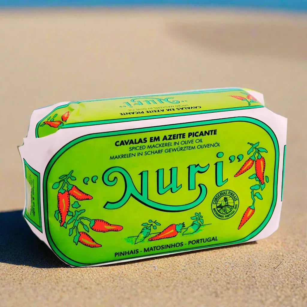 Kleine Makrelen in scharfem Olivenöl 🌶️ 🌶️ - Nuri - Maître Philippe & Filles