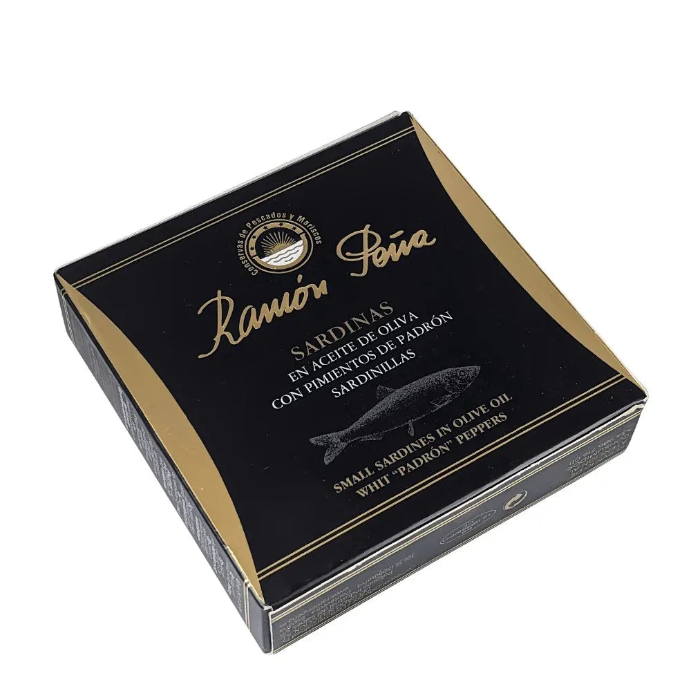 Kleine Sardinen mit Pimientos de Padrón Gold Label Ramón Peña