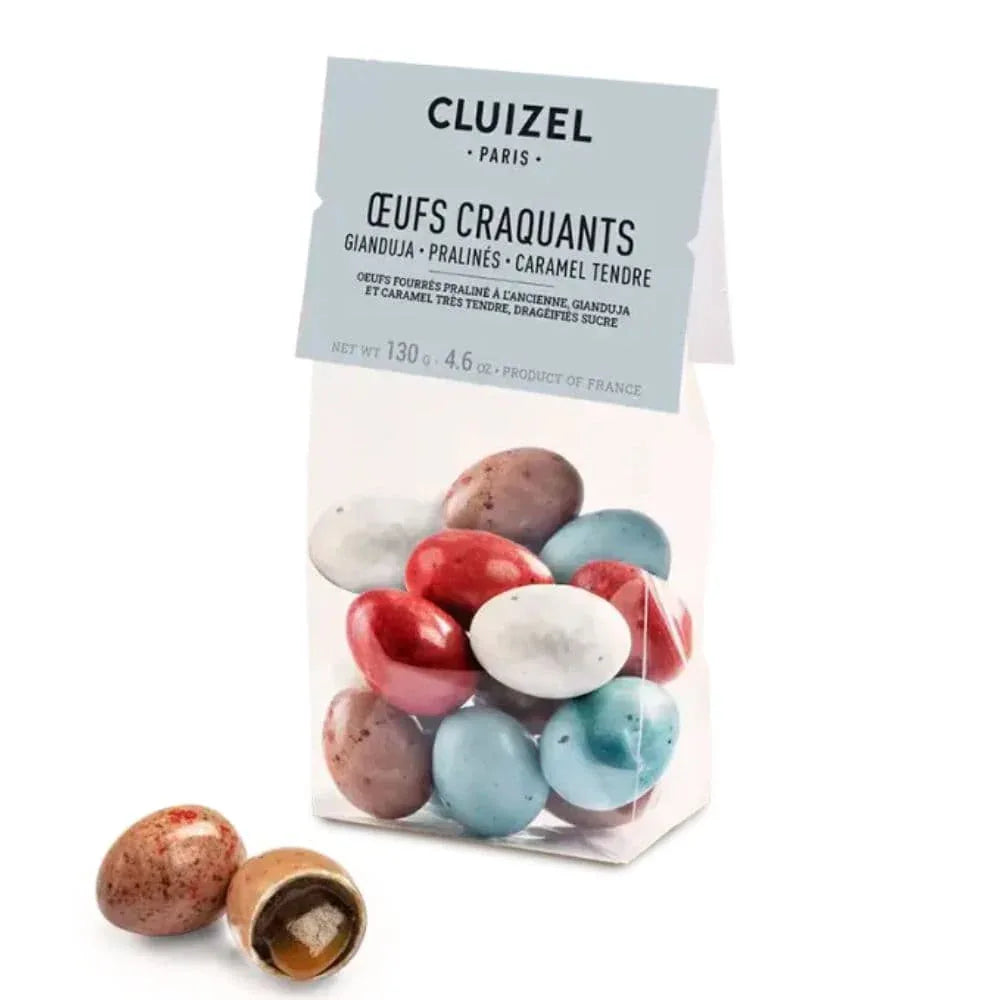 Knusprige Ostereiern aus Schokolade - Chocolat Cluizel. Cluizel Chocolatier