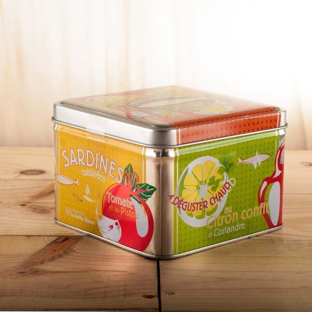 Metalldose mit 5 x Sardinen zum Braten Belle Iloise