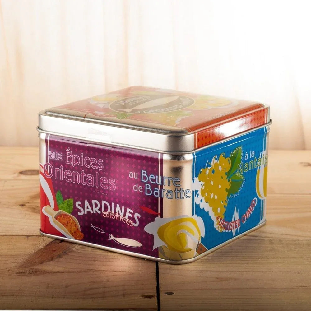 Metalldose mit 5 x Sardinen zum Braten Belle Iloise