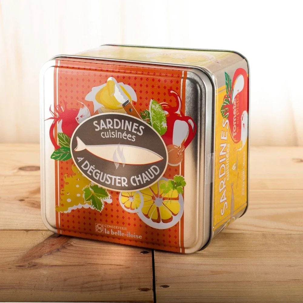 Metalldose mit 5 x Sardinen zum Braten Belle Iloise