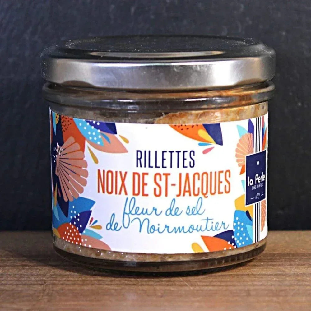 Rillettes von Jakobsmuscheln mit Fleur de Sel aus Noirmoutier - Perle des Dieux - Maître Philippe & Filles