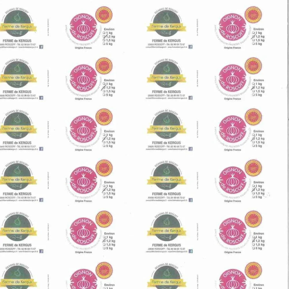 Rosa Zwiebel aus Roscoff Ernte 2026 Ferme de Kergus