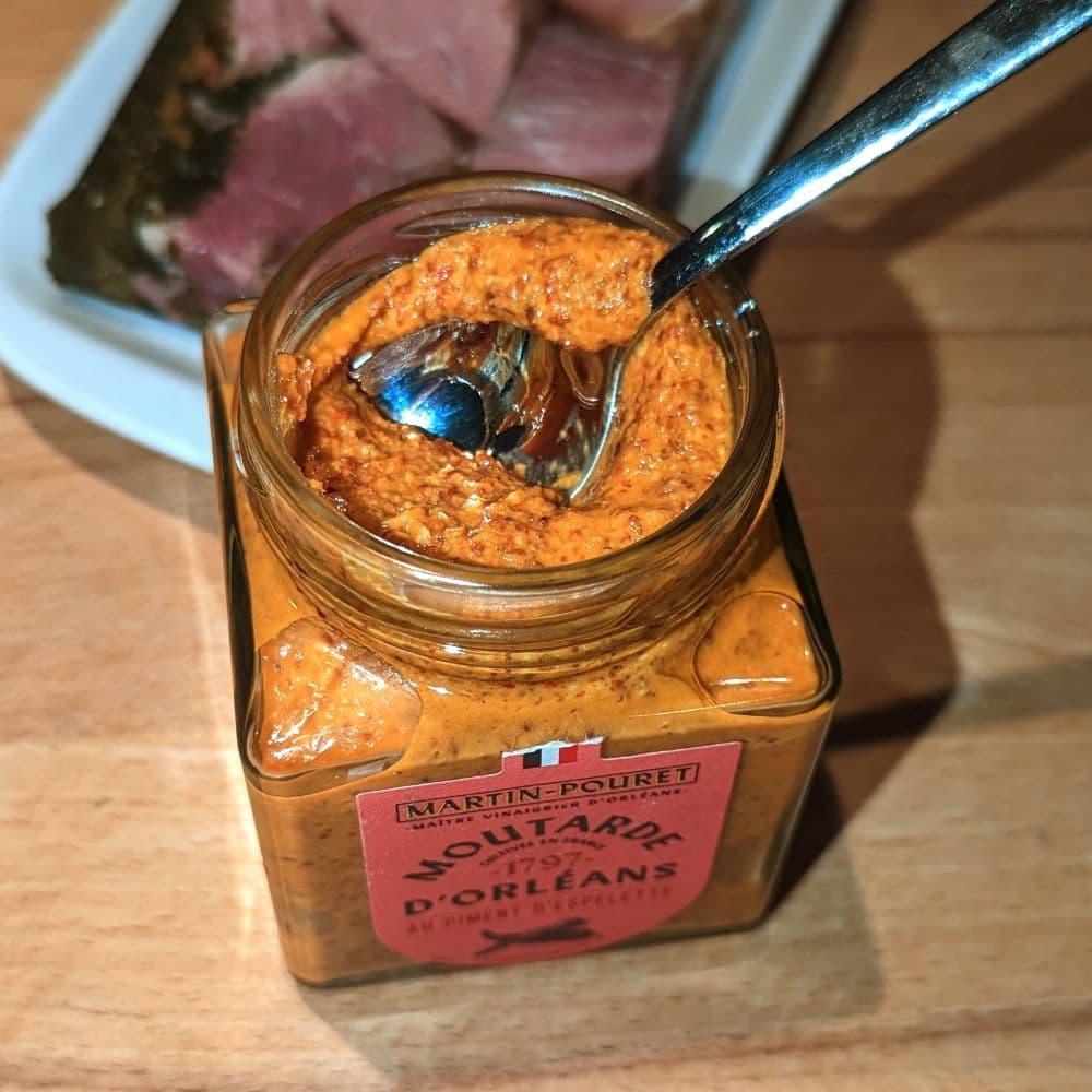 Sämiger Orléans Senf - mit Piment d'Espelette 🌶️ 🌶️ - Martin Pouret - Maître Philippe & Filles