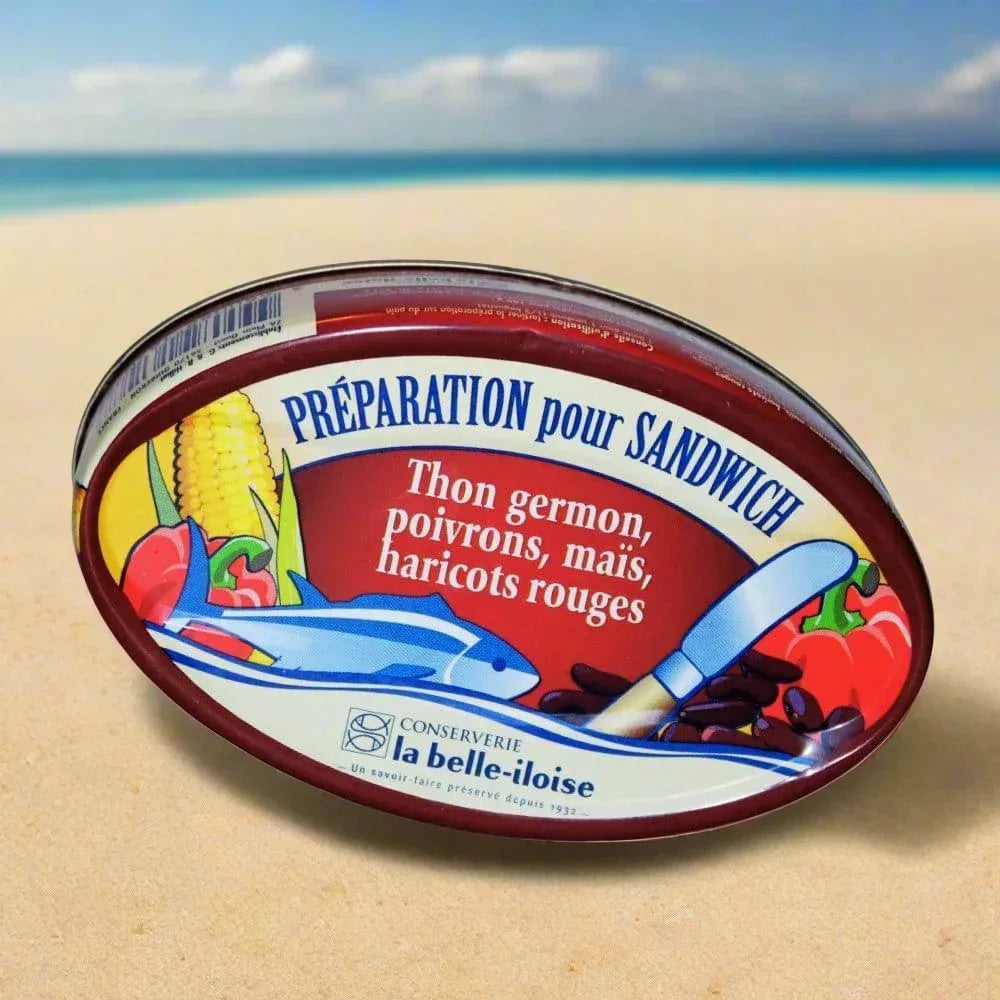 Sandwichcreme mit Thunfisch, Paprika, Mais, Kidneybohnen Belle Iloise