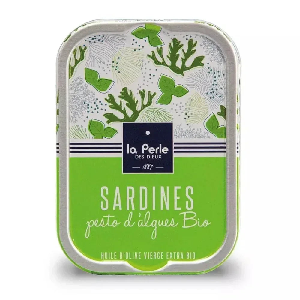 Sardinen mit Algen-Pesto in Olivenöl - Perle des Dieux - Maître Philippe & Filles