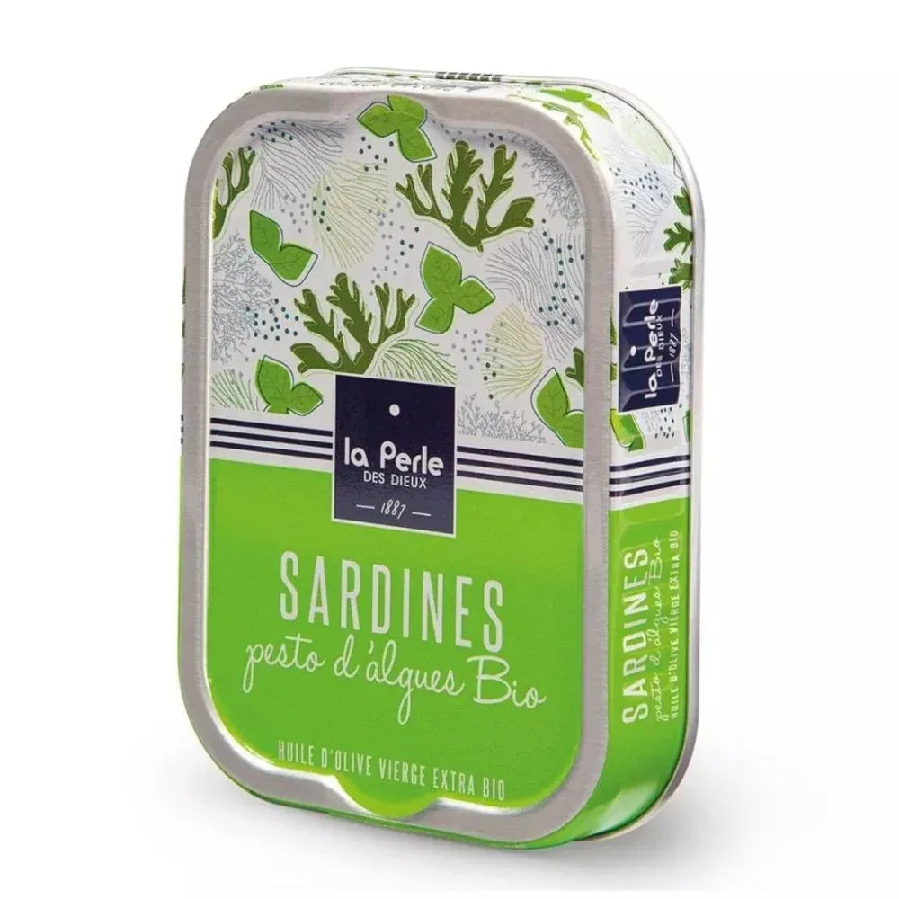 Sardinen mit Algen-Pesto in Olivenöl - Perle des Dieux - Maître Philippe & Filles