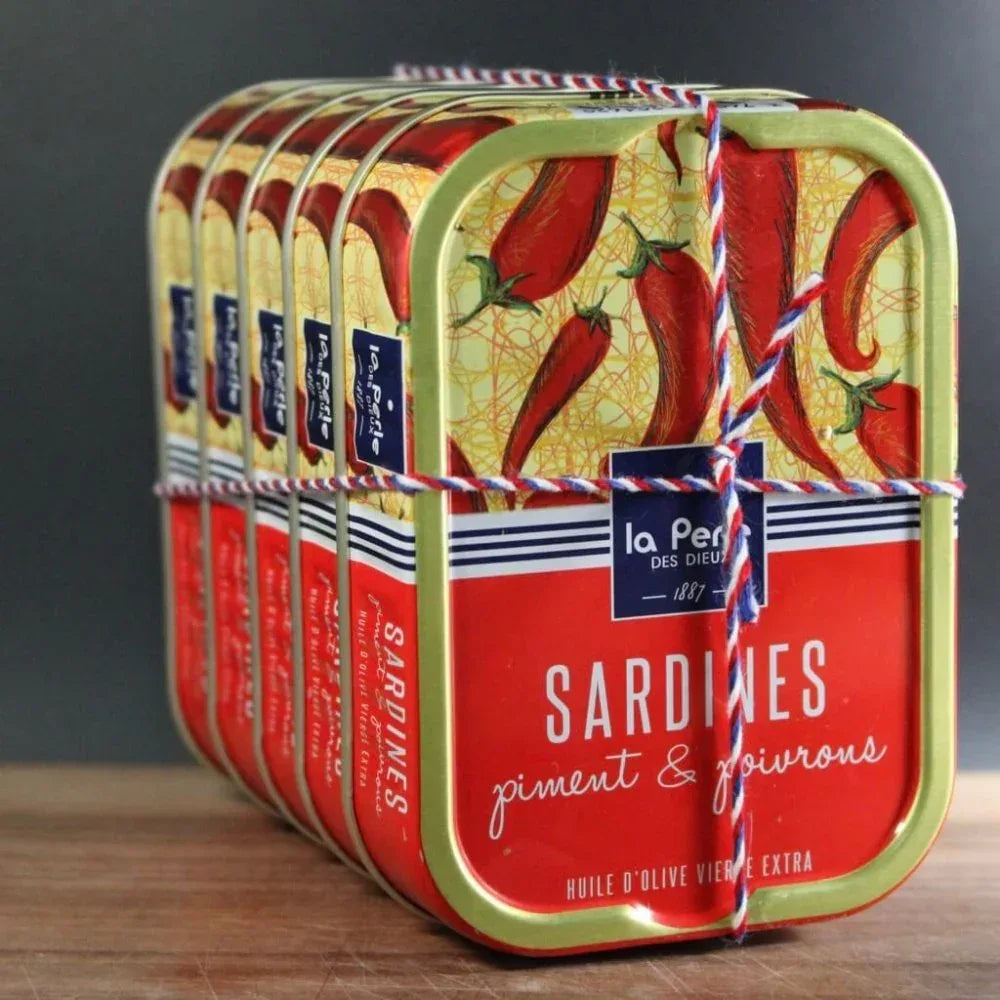 Sardinen mit Chili und Paprika - Perle des Dieux - Maître Philippe & Filles